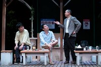 メトロンズ第6回公演「寝てるやつがいる！」ゲネプロの様子。（撮影：ワタナベミカ）