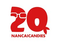 南海キャンディーズ結成20周年ロゴ。