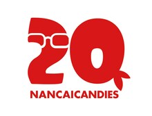 南海キャンディーズ結成20周年ロゴ。