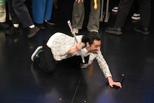 「ヨロレイヨロレイヨロレイヨロレイ」と唱えながら、敵を刀で滅多刺しにする真空ジェシカ川北。