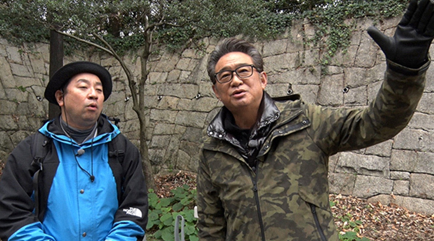 「ニッポン野鳥観察劇場」に出演する（左から）レイザーラモンRG、船越英一郎。(c)BS朝日