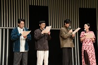 ラジオスポット収録の様子。