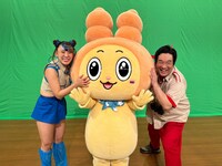 左からフワちゃん、りろりろ、岡崎体育。(c)読売テレビ