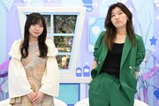 「キョコロヒー」の（左から）齊藤京子（日向坂46）とヒコロヒー。(c)テレビ朝日