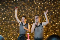 シソンヌ扮するAMBULANCE。(c)日本テレビ