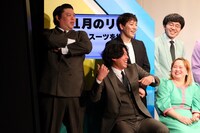 「ジンゲキの4年目を1時間で振り返るライブ」の様子。