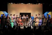 「ジンゲキの4年目を1時間で振り返るライブ」の様子。