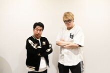 ウエストランド井口と飯塚大悟。