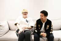 左から飯塚大悟、ウエストランド井口。