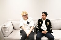 左から飯塚大悟、ウエストランド井口。