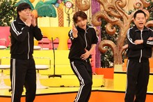 左から、ライス関町、向井康二、ダイアン津田。(c)フジテレビ