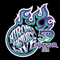「HIROMI FACTORY LIVE 59 JAPAN TOUR 2024」ロゴ