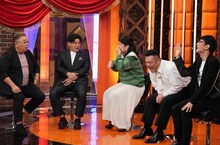 左から、サンドウィッチマン、横澤夏子、アンタッチャブル。(c)テレビ朝日