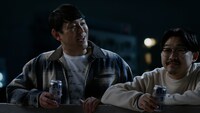 サントリー生ビールの新Web CM「期待の新人」のワンシーン。