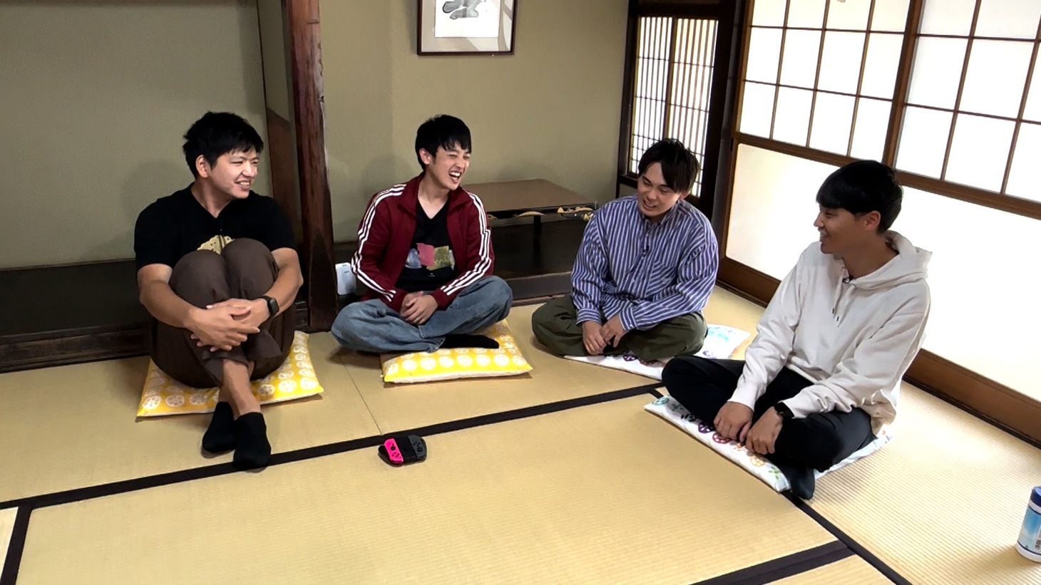 からし蓮根と祇園。