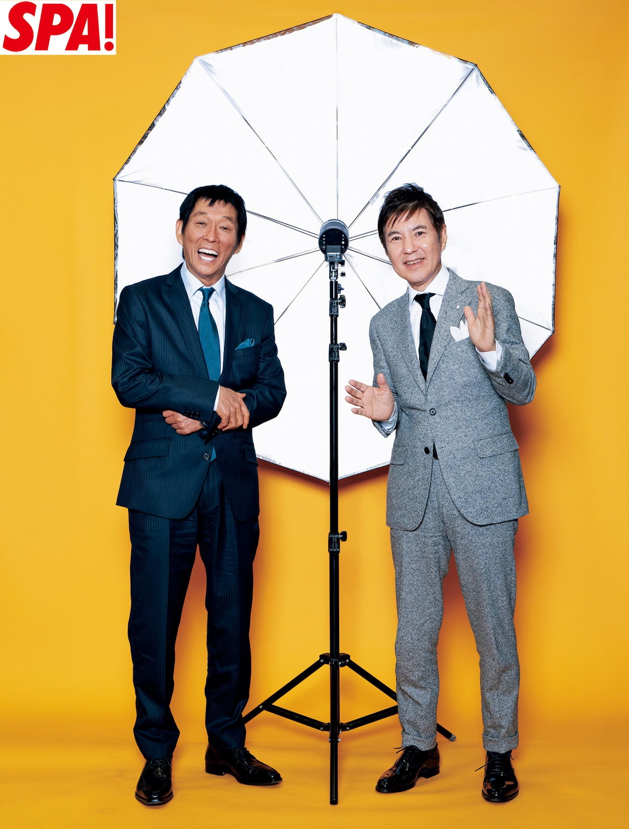 関根勤が明石家さんまを指名「週刊SPA!」で特別対談