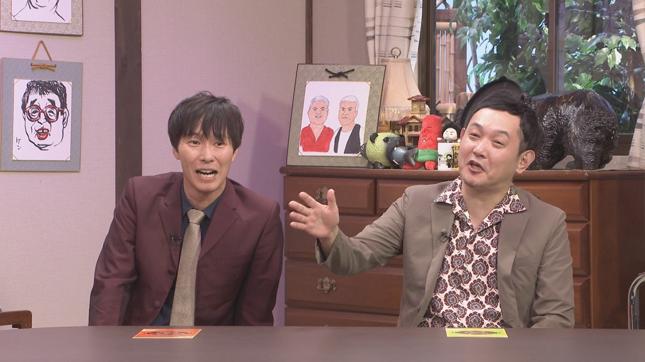 「ジンギス談！」にゲスト出演するマシンガンズ。(c)HBC