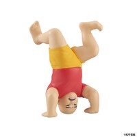 「クロちゃん ガシャポンあそーとくじだしん！」フィギュアの「三点倒立だしん！」。
