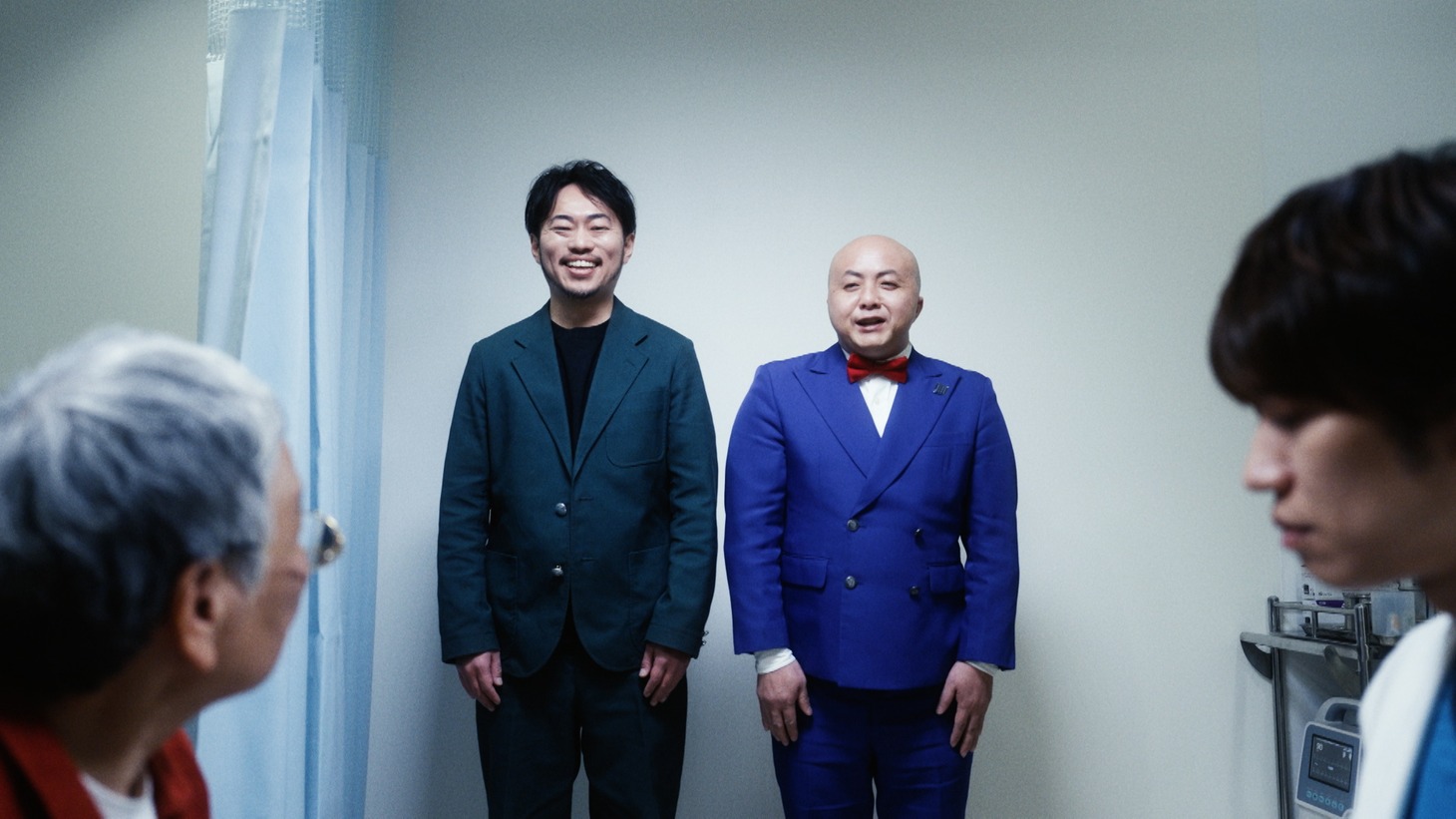 Web CM「医者と患者」より。