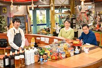 左からNON STYLE石田、西尾一男、ナインティナイン岡村。(c)関西テレビ