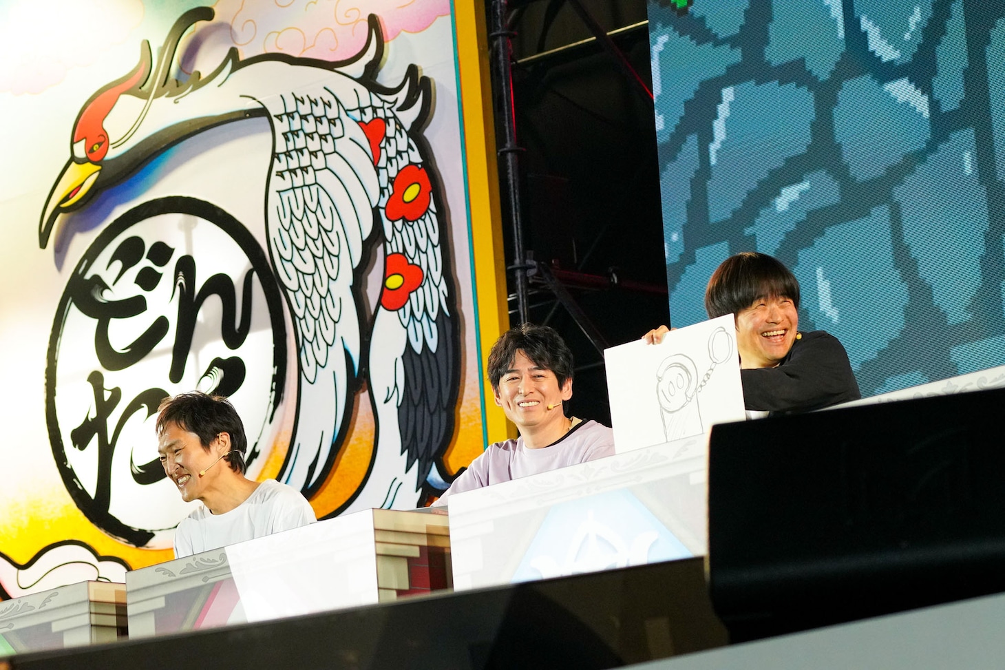 大喜利ステージの様子。（写真提供：吉本興業）