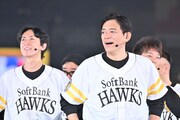 「どんたく運動会」に参加した博多華丸・大吉とほぼ同期チーム。（写真提供：吉本興業）