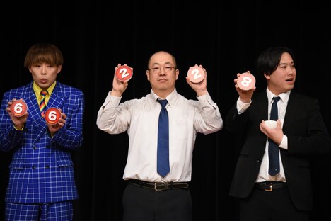 出番順抽選で2番を引いたルシファー吉岡。