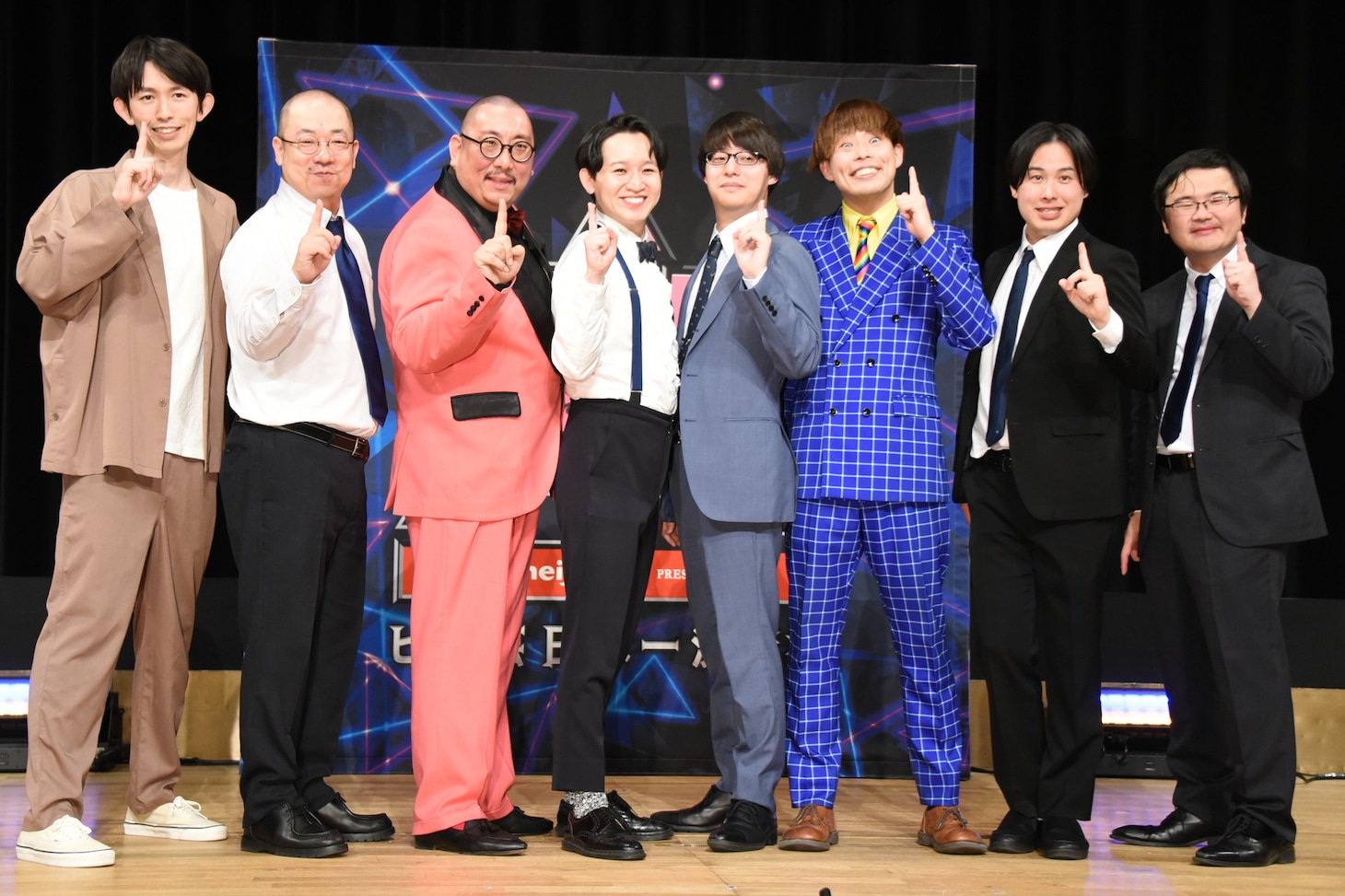 「R-1グランプリ2024」の決勝進出者（吉住を除く）。