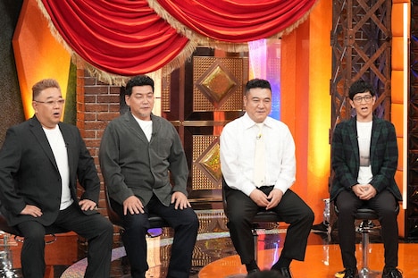 左から、サンドウィッチマン、アンタッチャブル。(c)テレビ朝日