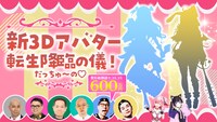 「東野・吉村のVTuberはじめました！」イメージ