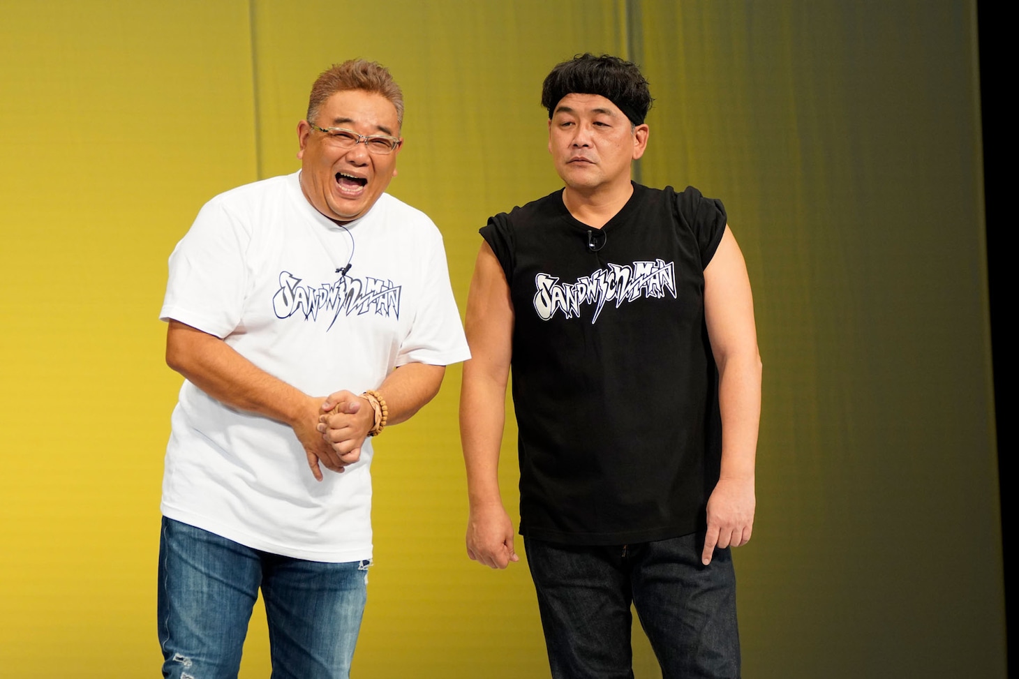 DVD、Blu-ray「サンドウィッチマンライブツアー2023」より。