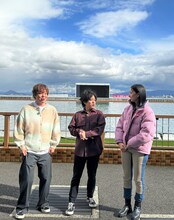 ぺこぱと高橋ユウ。(c)ABCテレビ