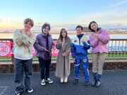 「ぺこぱのまるスポ番外編～びわこでボートレースをまるっと大解剖SP～」の出演者たち。(c)ABCテレビ