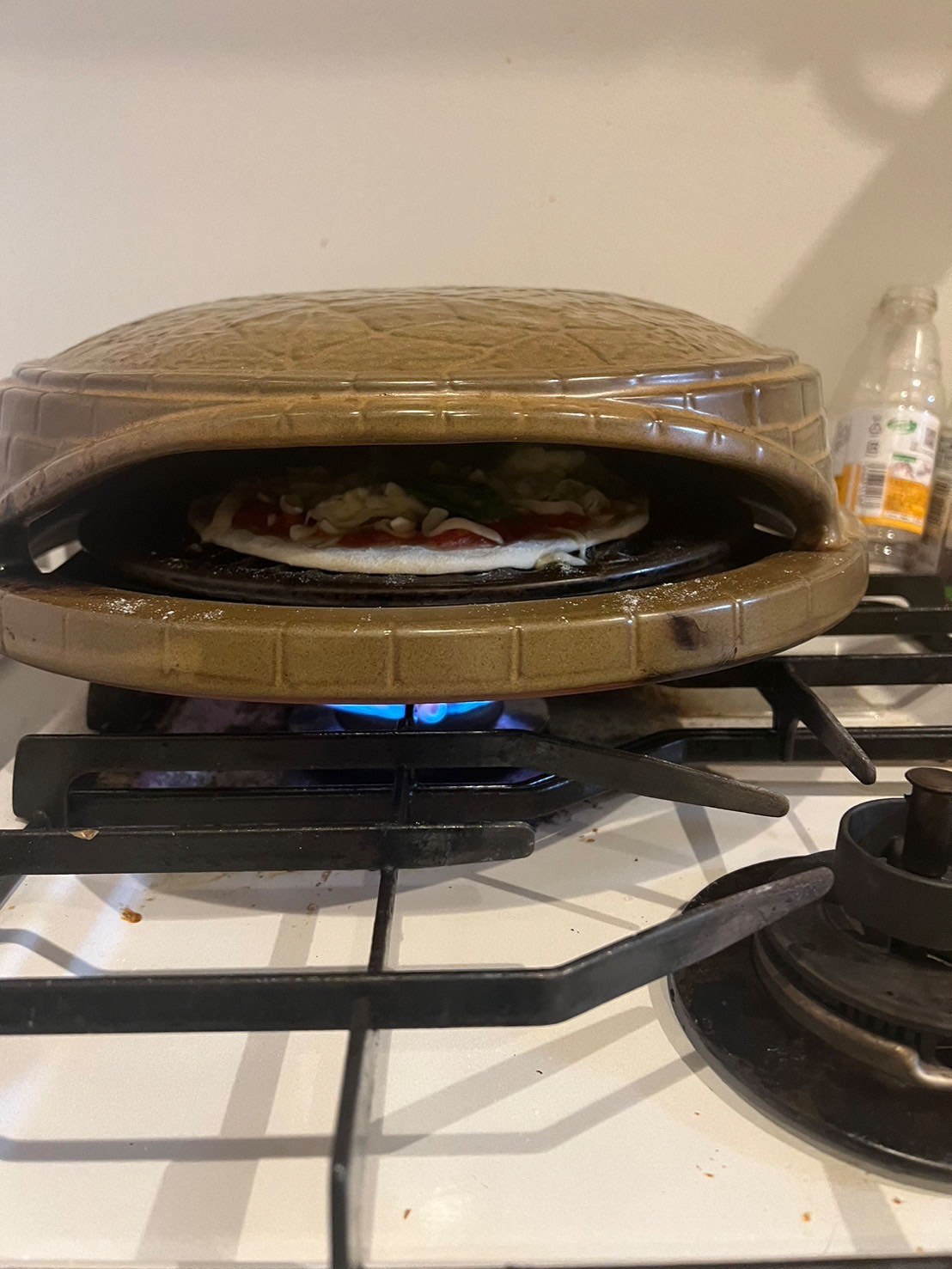 焼く。