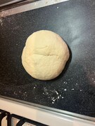 こねた生地。