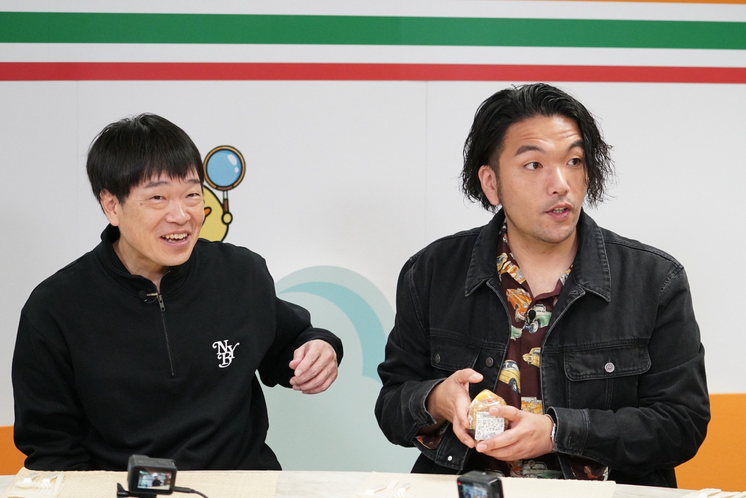 左から蛍原徹、見取り図・盛山。(c)関西テレビ