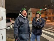 出川哲朗と岡田結実。(c)テレビ東京