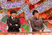 バカリズムと陣内智則。