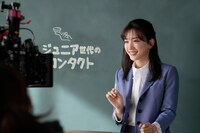 新CM撮影中の様子。