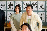 新CM撮影中の様子。