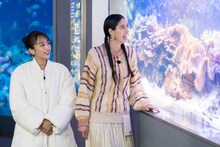 左から近藤千尋、森泉。(c)テレビ大阪