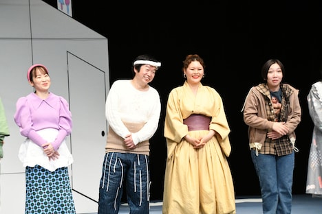 取材会の様子。