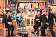 左から羽鳥慎一、ホラン千秋、くりぃむしちゅー。(c)日本テレビ
