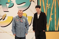 笑福亭鶴瓶と小籔千豊。(c)NHK