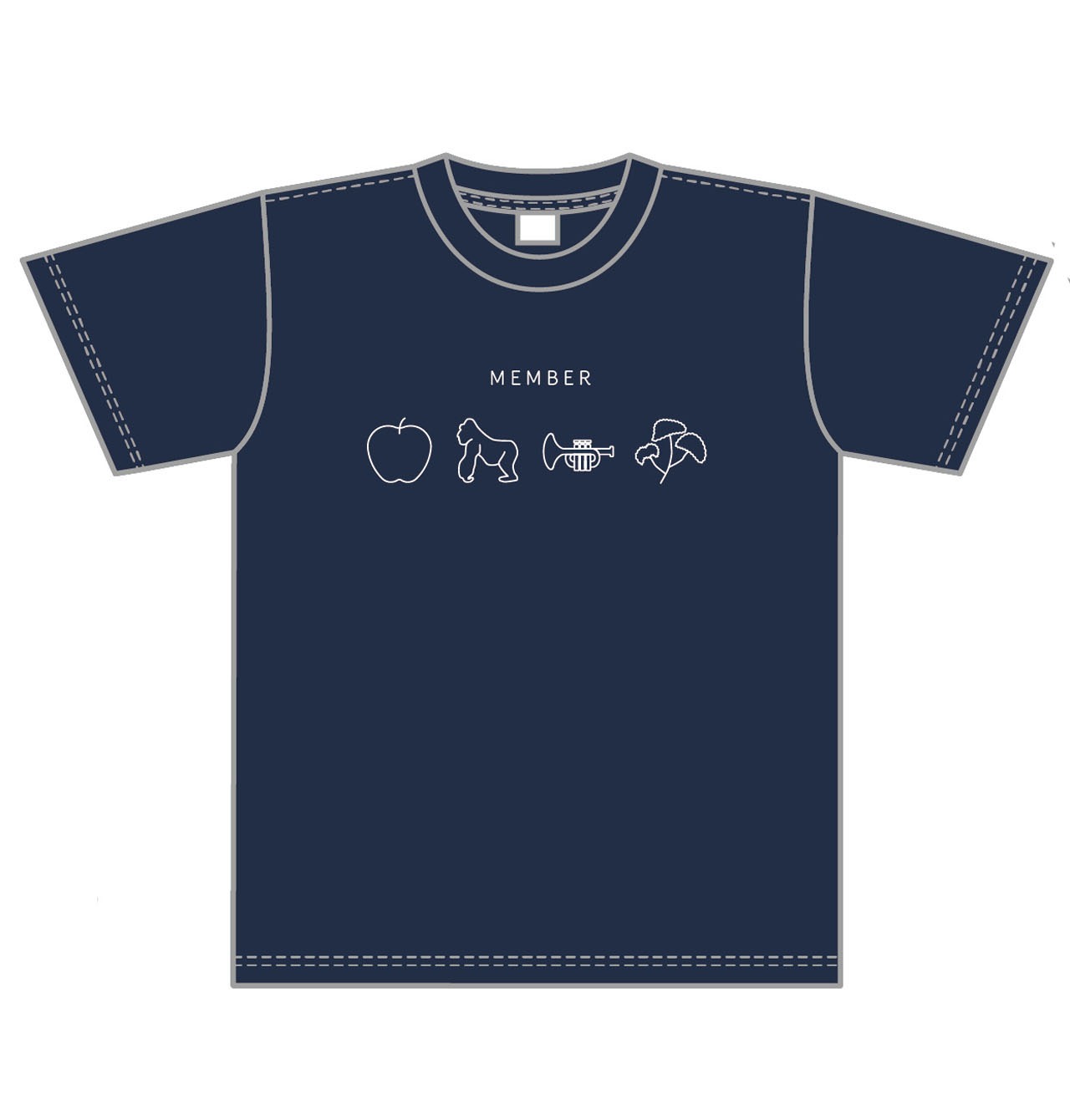 「Member‘s Recital（メンバーズ リサイタル）～メンバーがキーボードで漫才をやるライブ～」オリジナルTシャツ（しりとり）