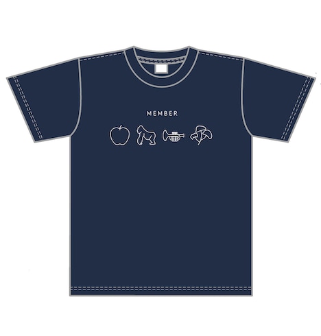 「Member‘s Recital（メンバーズ リサイタル）～メンバーがキーボードで漫才をやるライブ～」オリジナルTシャツ（しりとり）
