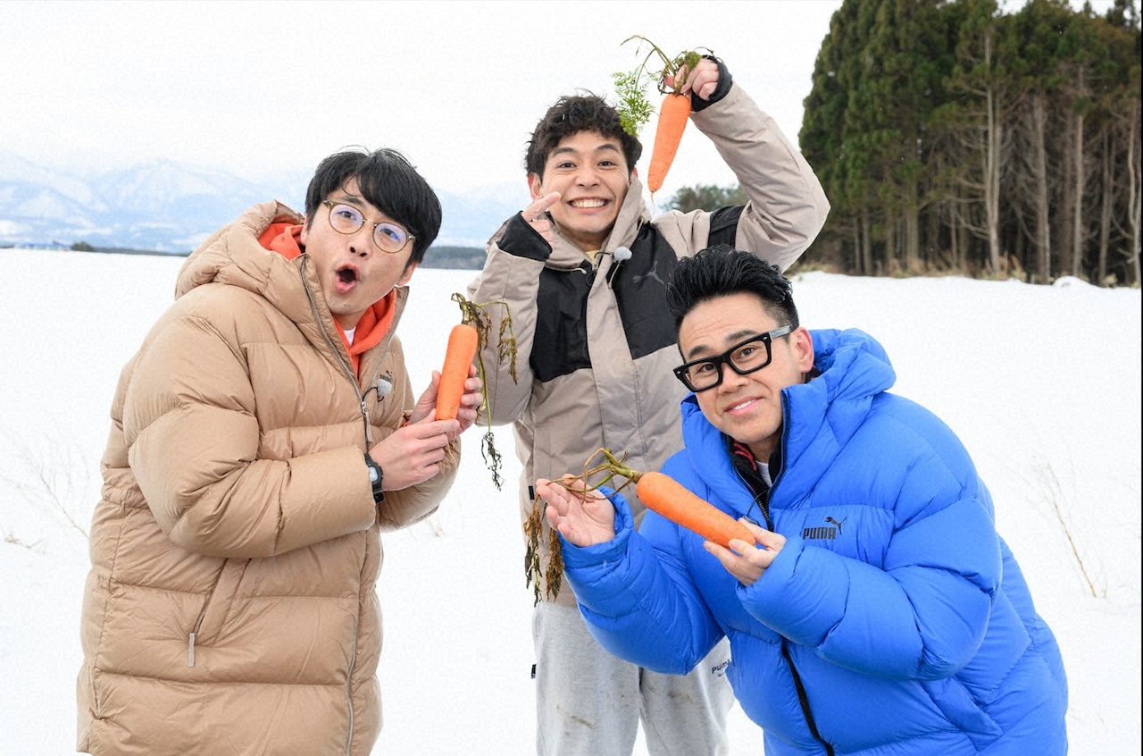 左からさや香、宮川大輔。(c)日本テレビ