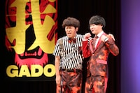 前回の単独ライブツアー「我道」の様子。