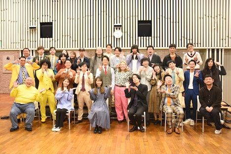 「オールナイトニッポン0（ZERO）～決戦！お笑い有楽城～」の出演者たち。