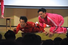 テツandトモ・テツとちゃんぴおんず大ちゃん。